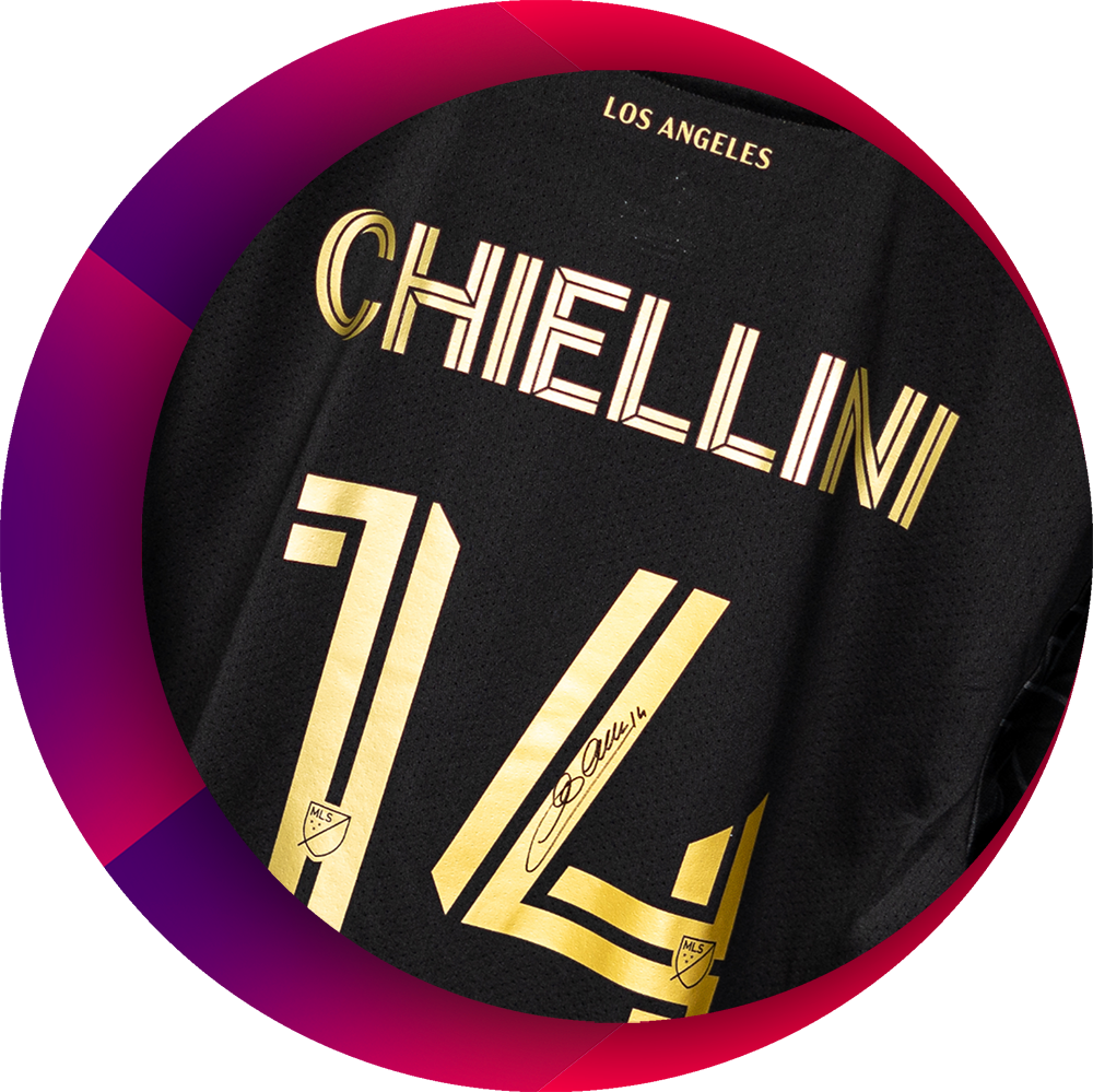 GIORGIO CHIELLINI – LOS ANGELES FC MATCH ISSUED JERSEY