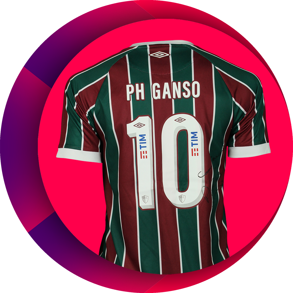 PAULO HENRIQUE GANSO – FLUMINENSE FC MATCH WORN JERSEY