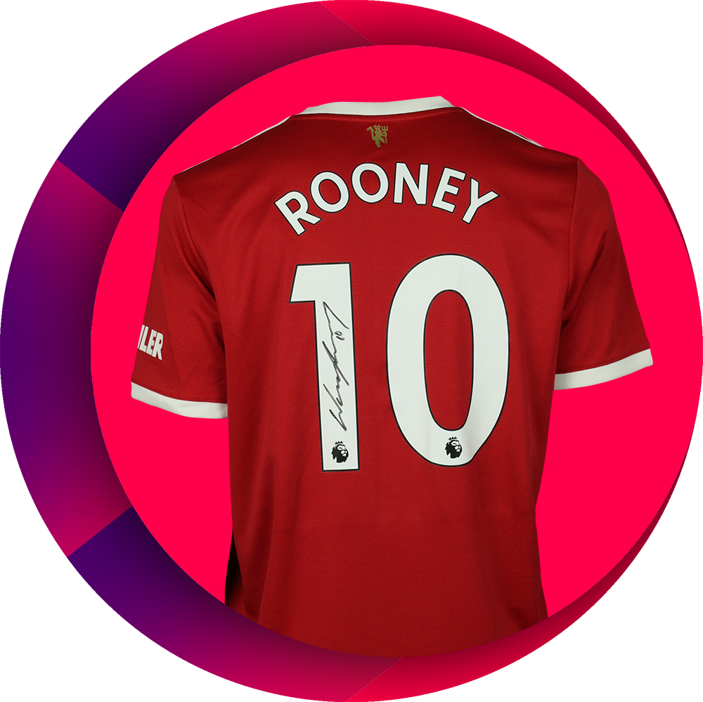 WAYNE ROONEY – SIGNED JERSEY