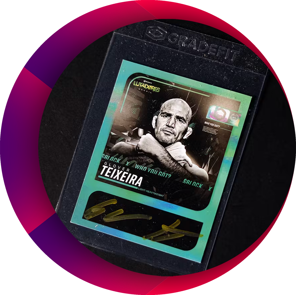 GLOVER TEIXEIRA – SIGNED TRADING CARD