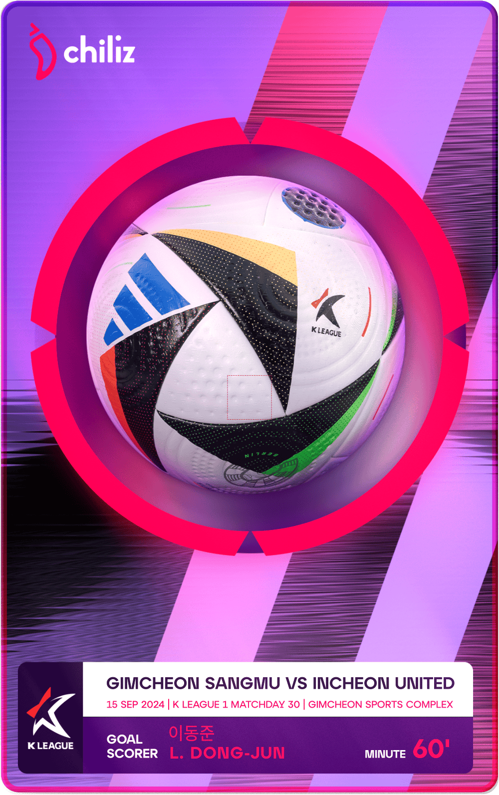 Game-Scored Ball